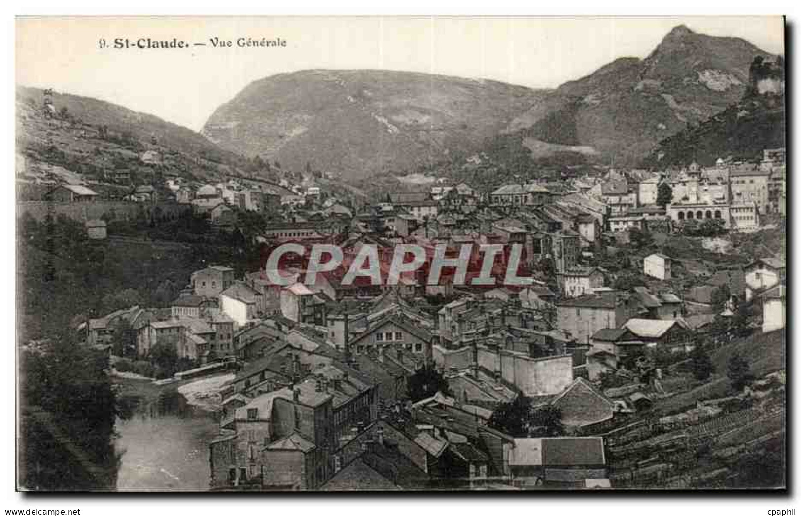 CPA Saint Claude Vue generale
