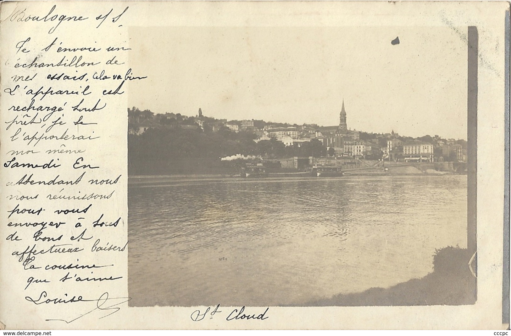CPA Saint-Cloud Carte  photo