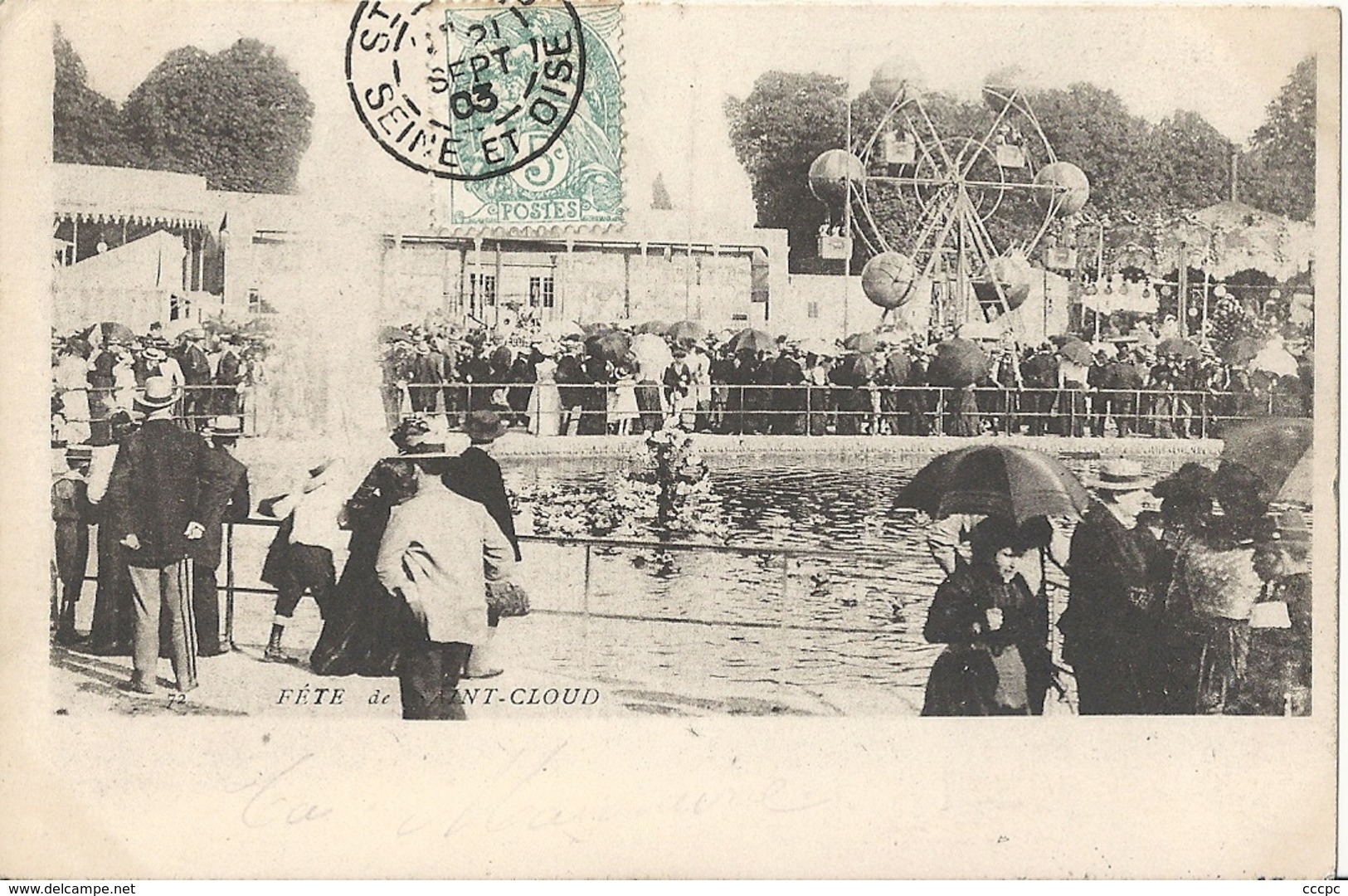 CPA Saint-Cloud Fête