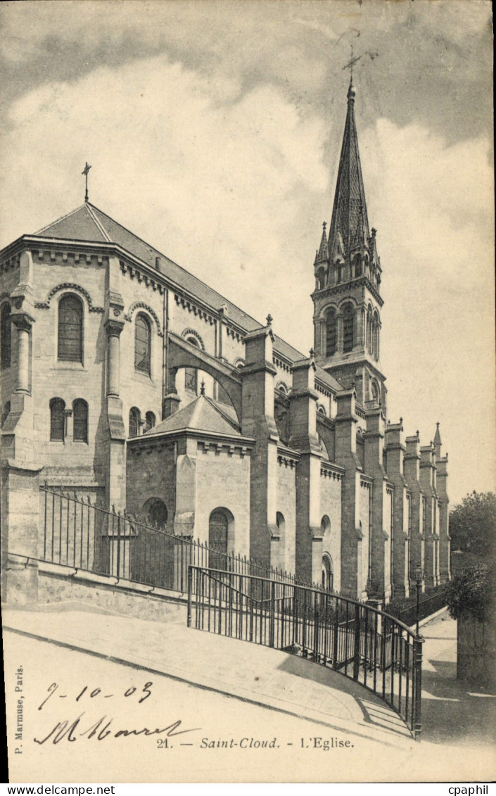CPA Saint Cloud l'Eglise