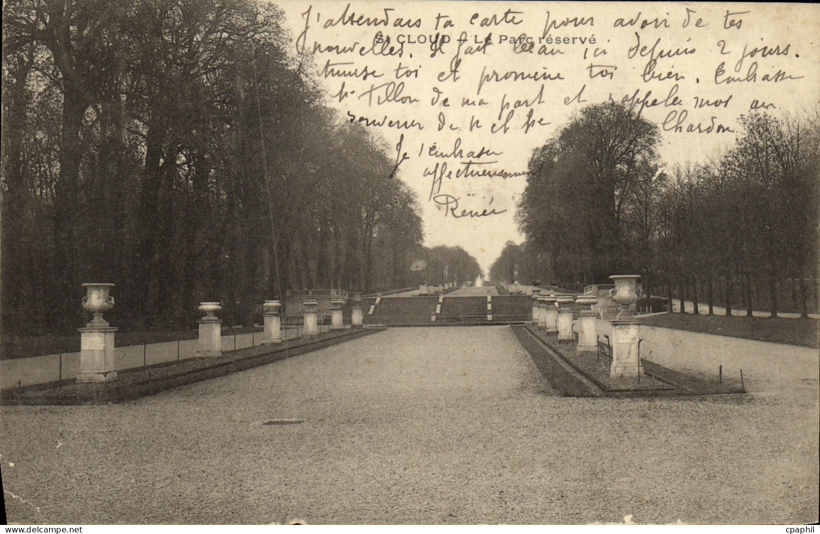 CPA Saint Cloud Le parc reserve