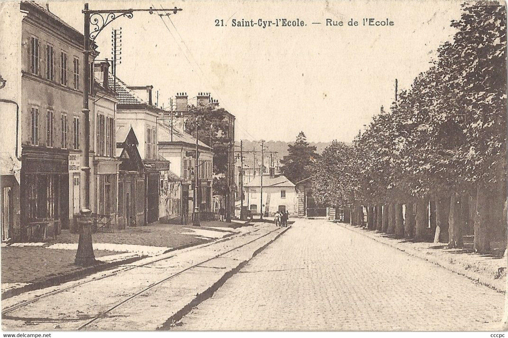 CPA Saint-Cyr-L'Ecole Rue de l'Ecole