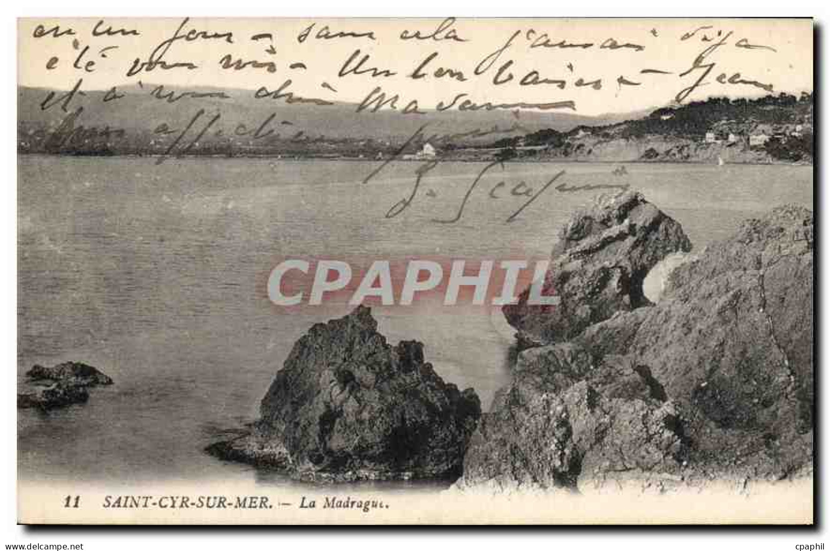 CPA Saint Cyr sur Mer la Madrague