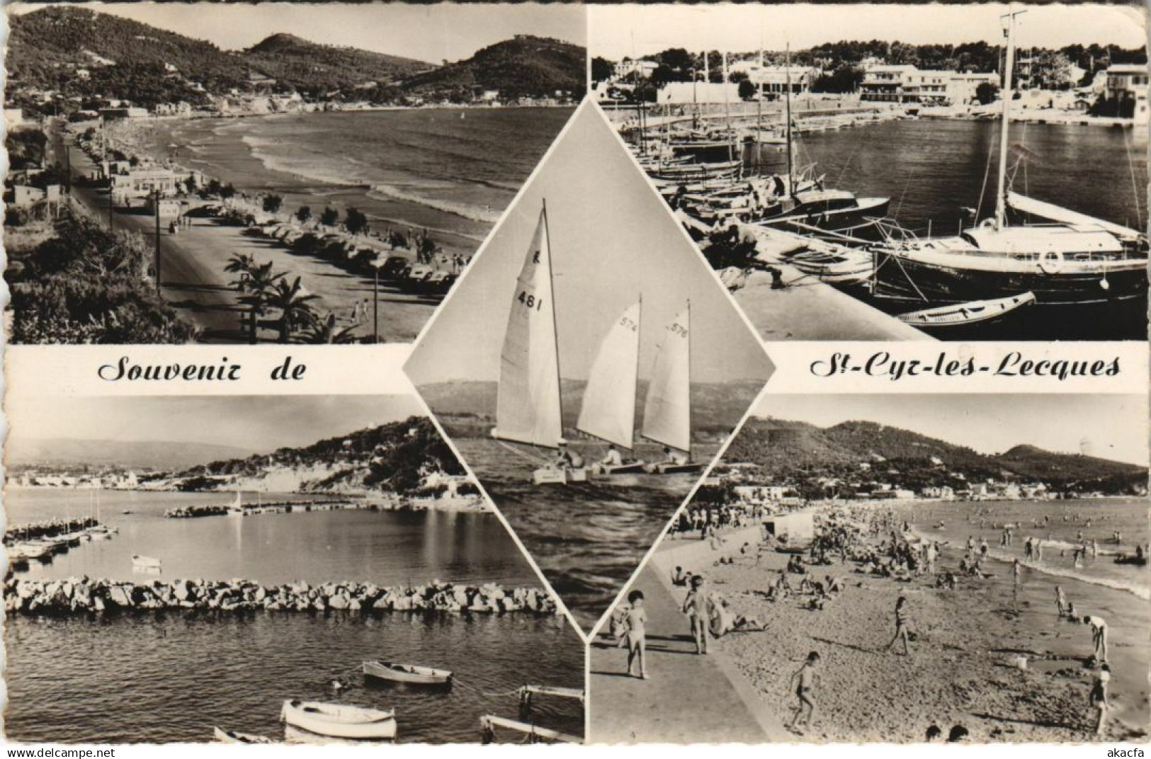 CPA SAINT-CYR-sur-MER Les Lecques - Scenes (1111042)