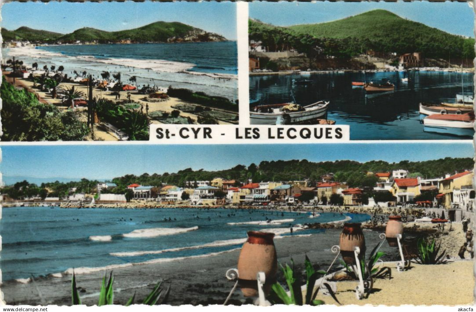 CPA SAINT-CYR-sur-MER LES LECQUES - Scenes (1112340)