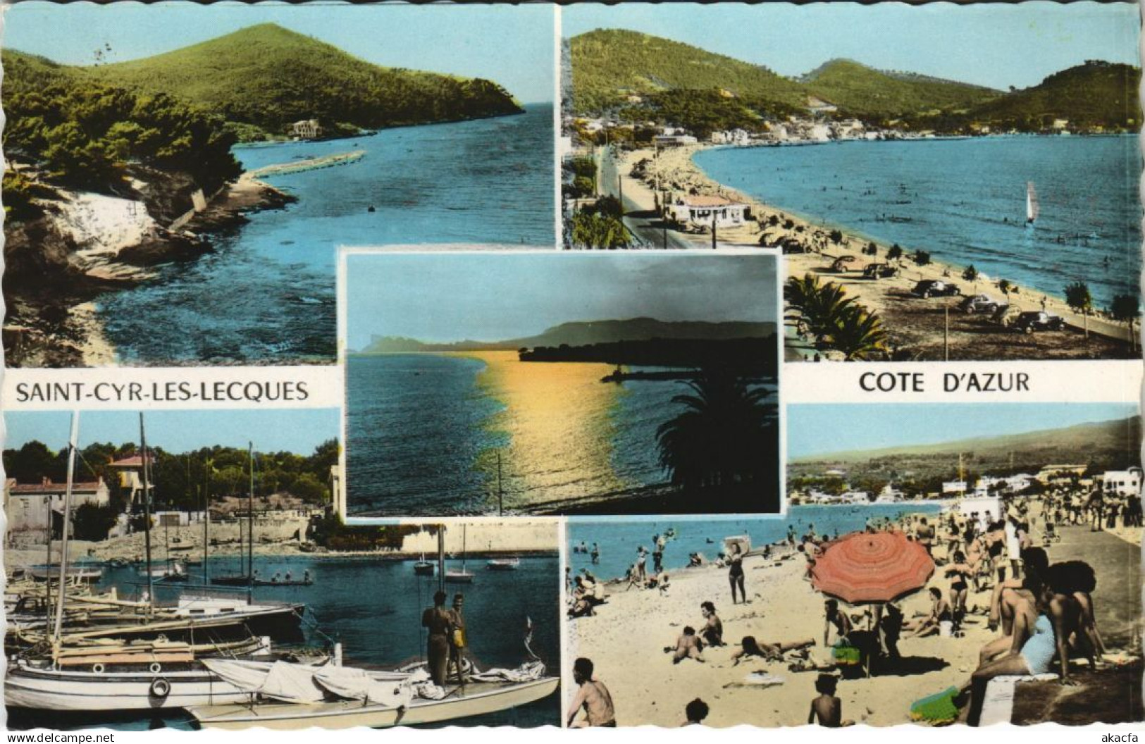 CPA SAINT-CYR-sur-MER LES LECQUES - Scenes (1112604)