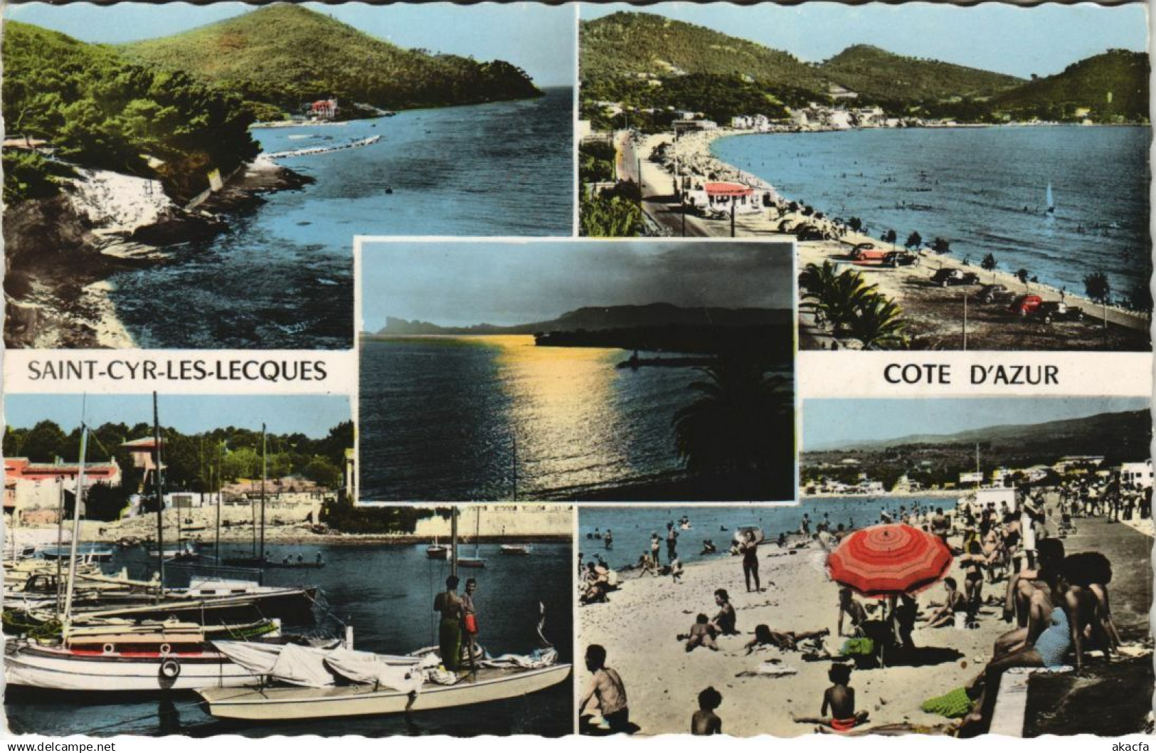 CPA SAINT-CYR-sur-MER LES LECQUES - Scenes (1113012)