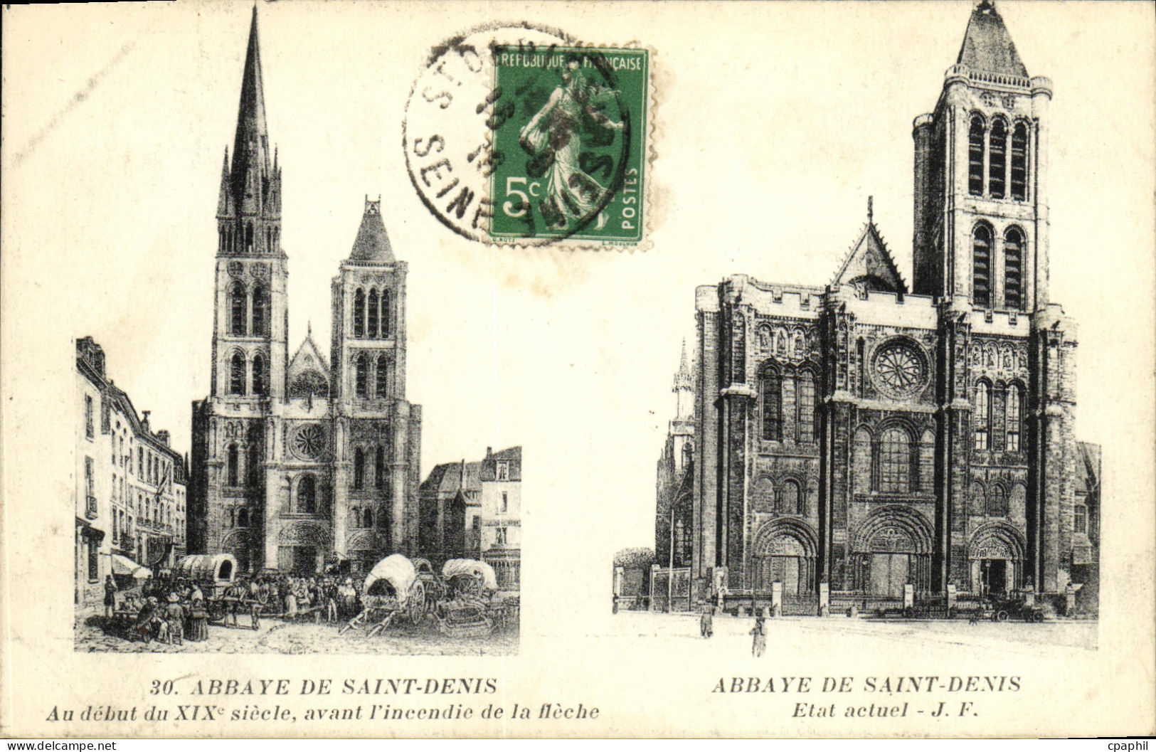 CPA Saint Denis Abbaye