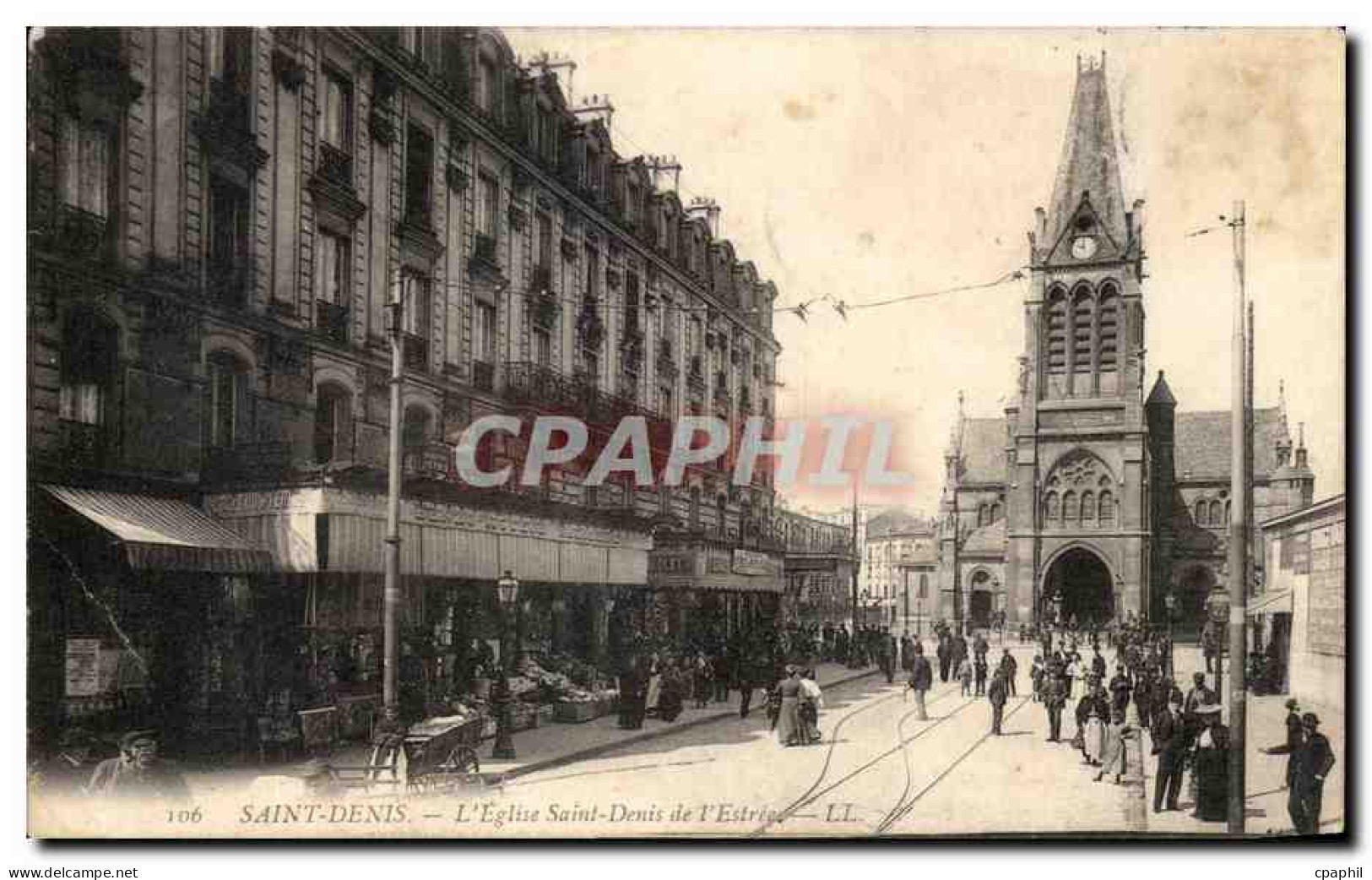 CPA Saint Denis L Eglise Saint Denis de L Eglise