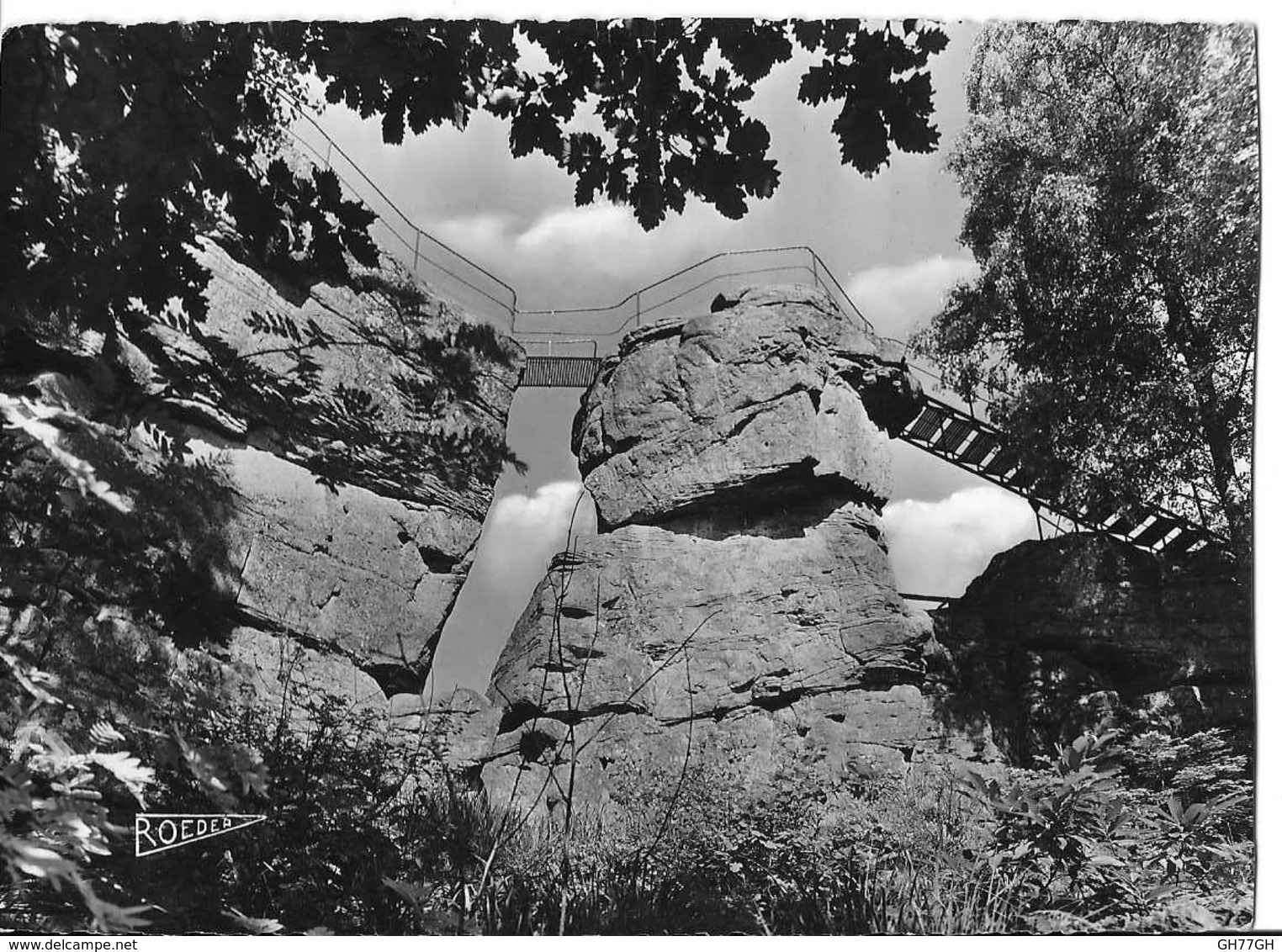 CPA SAINT-DIE -roche saint-martin