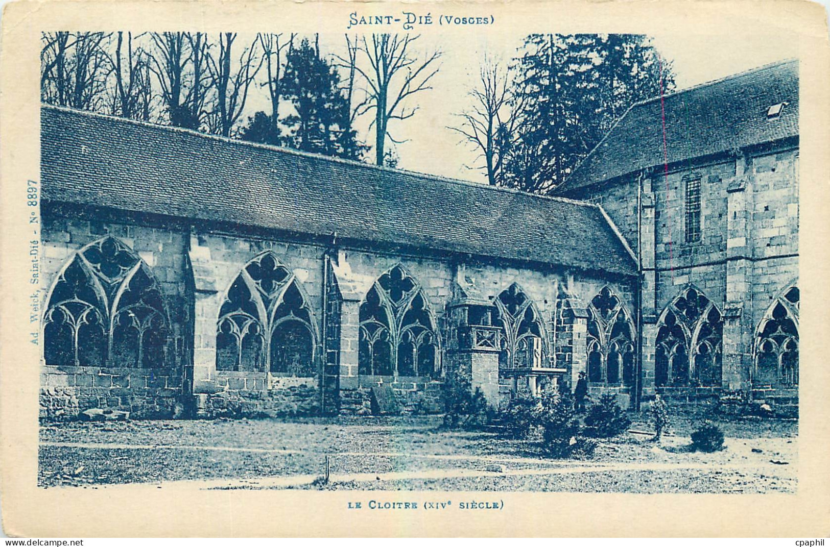 CPA Saint Die Vosges Le Cloitre