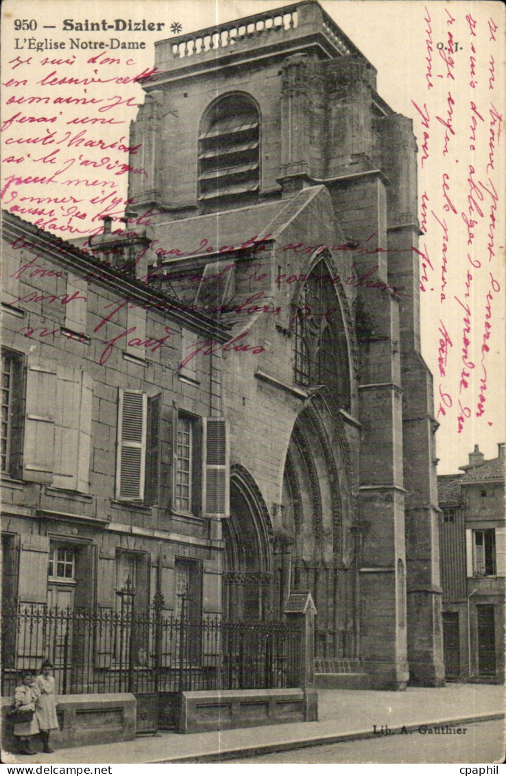 CPA Saint Dizier L eglise Notre Dame