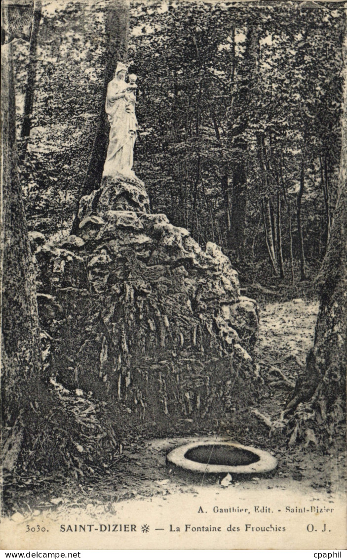 CPA Saint Dizier La Fontaine Des Frouchies