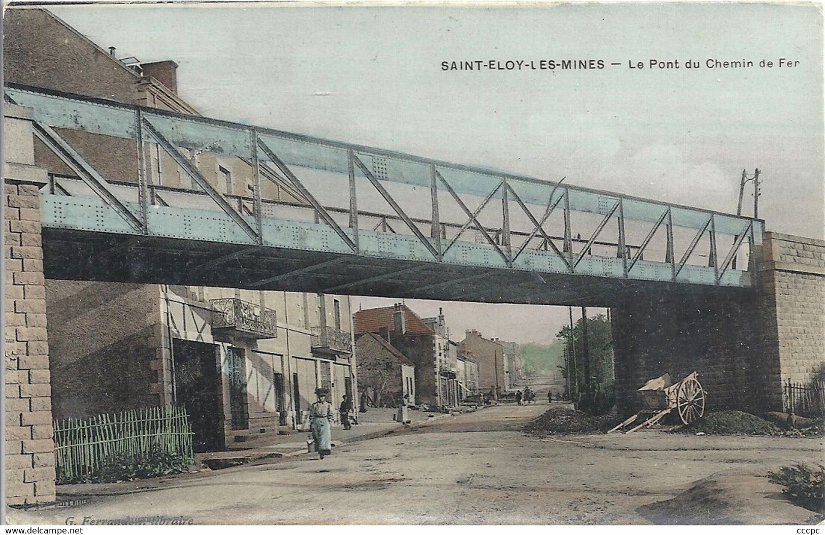 CPA Saint-Eloy-les-Mines Le Pont de Chemin de Fer
