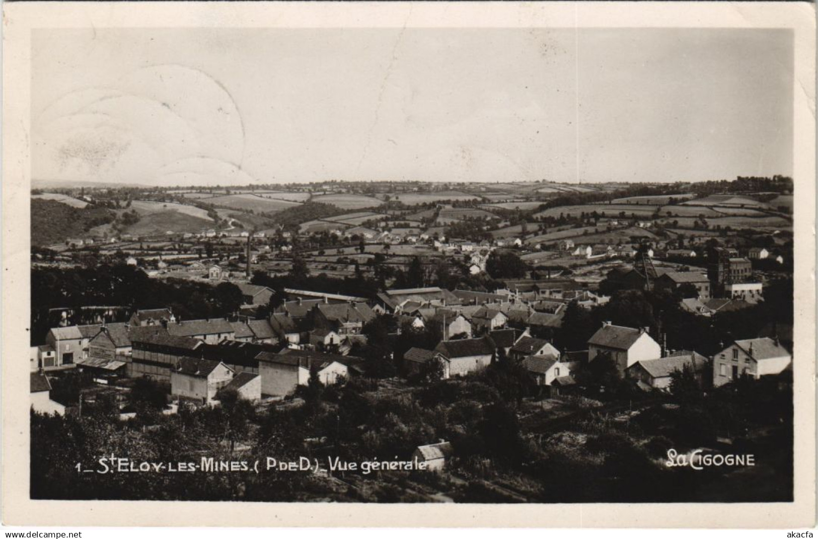 CPA SAINT-ELOY-les-MINES Vue Generale (1255163)