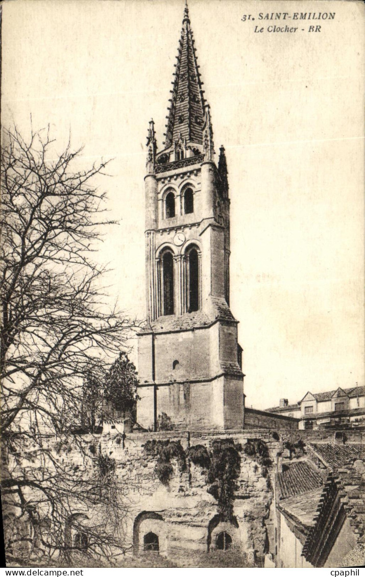 CPA Saint Emilion Le Clocher
