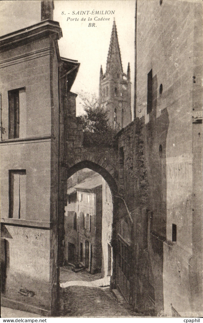 CPA Saint Emilion Porte de la Cadene