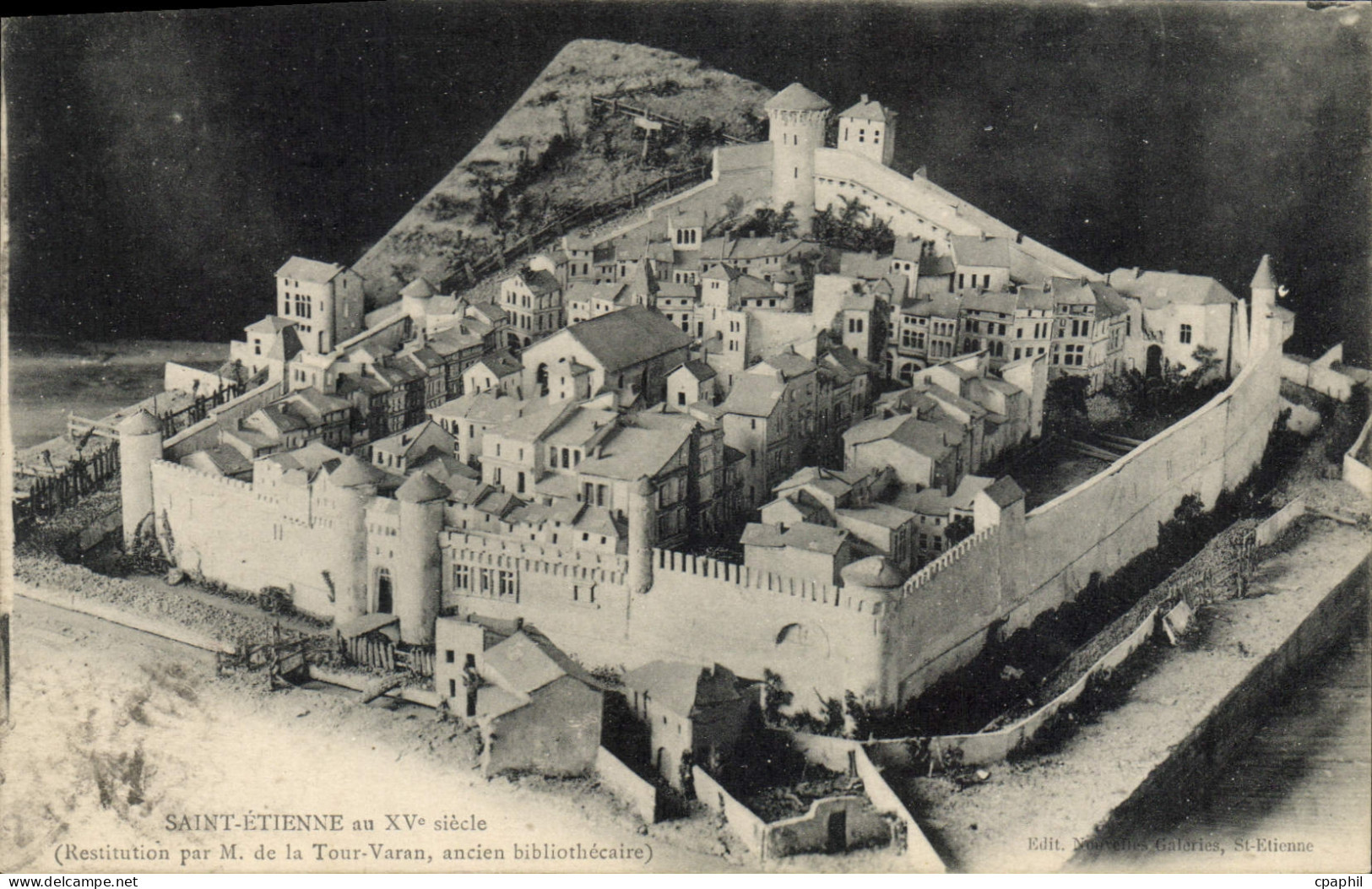 CPA Saint Etienne au Xvème siècle