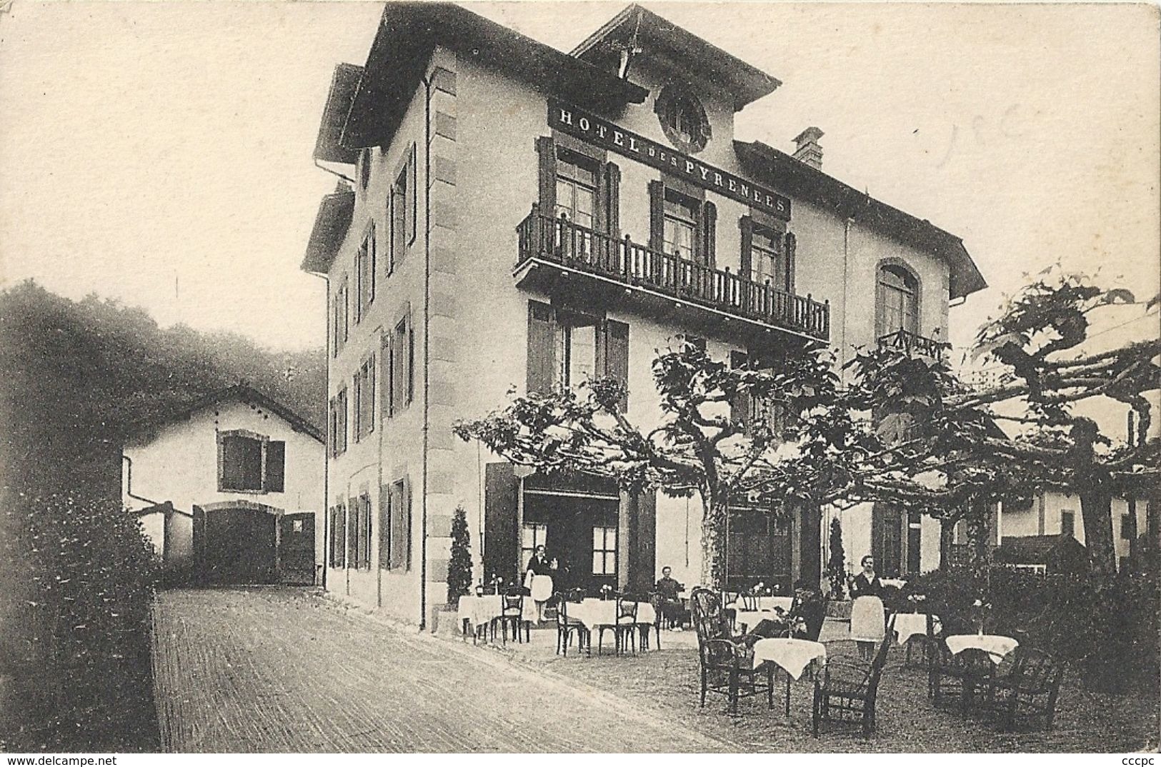 CPA Saint-Etienne de Baigorry Hôtel des Pyrénées