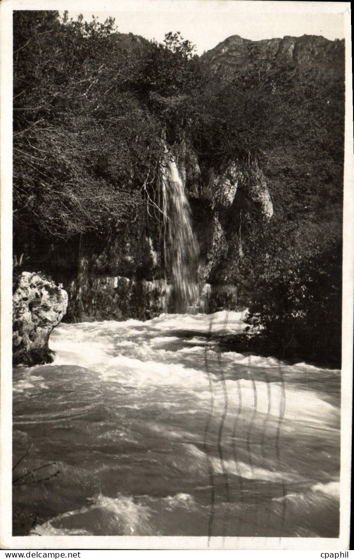 CPA SAINT-ETIENNE-DE-TINEE cascade du Cartel