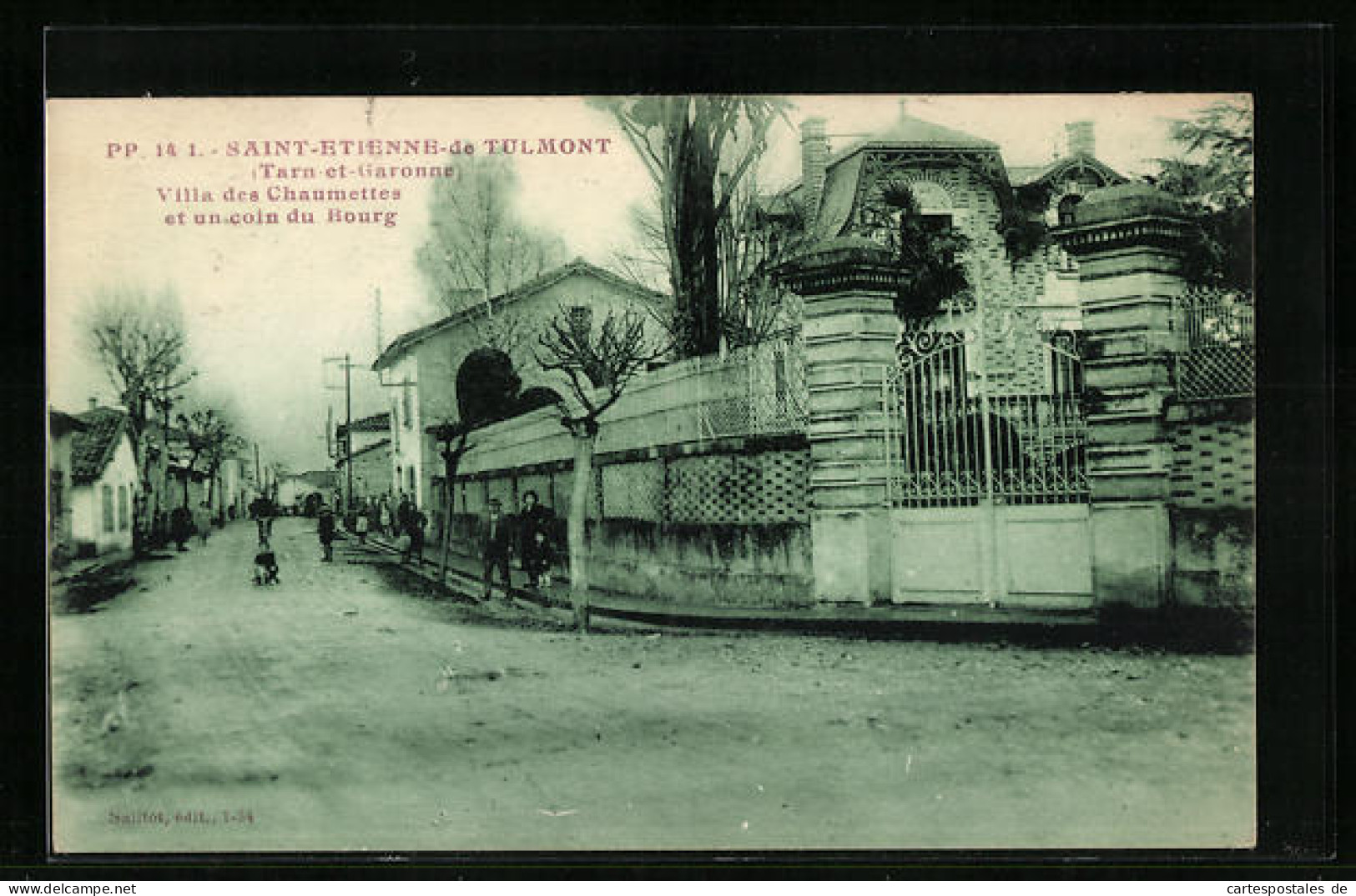 CPA Saint-Etienne-de-Tulmont, Villa de Chaumettes