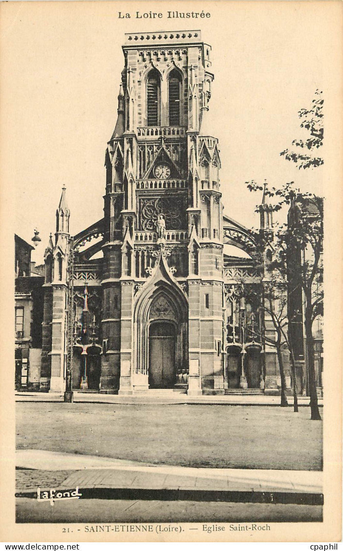 CPA SAINT-ETIENNE (Loire) - Eglise Saint-Roch