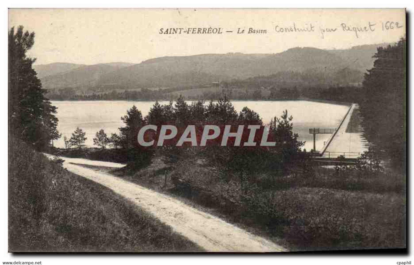 CPA Saint Ferreol Le bassin