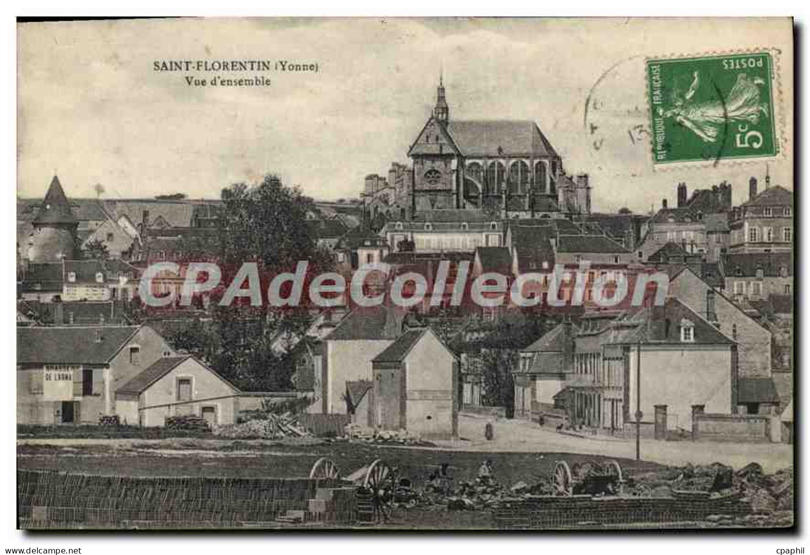 CPA Saint Florentin Vue D'Ensemble