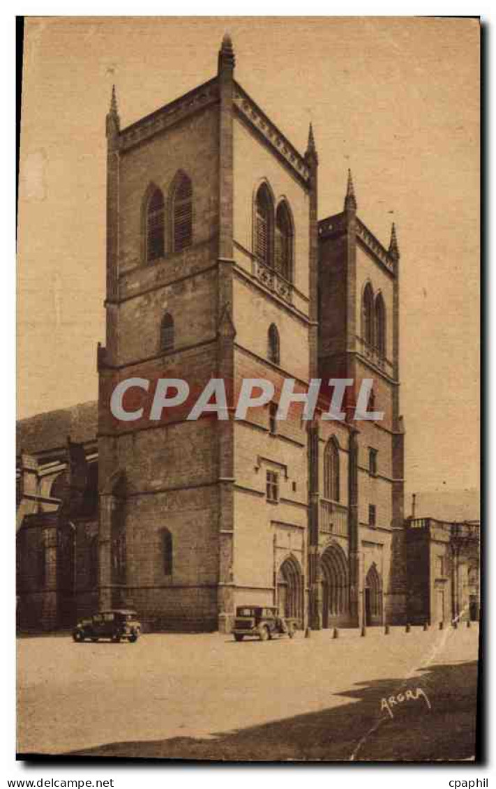 CPA Saint Flour La Cathedrale