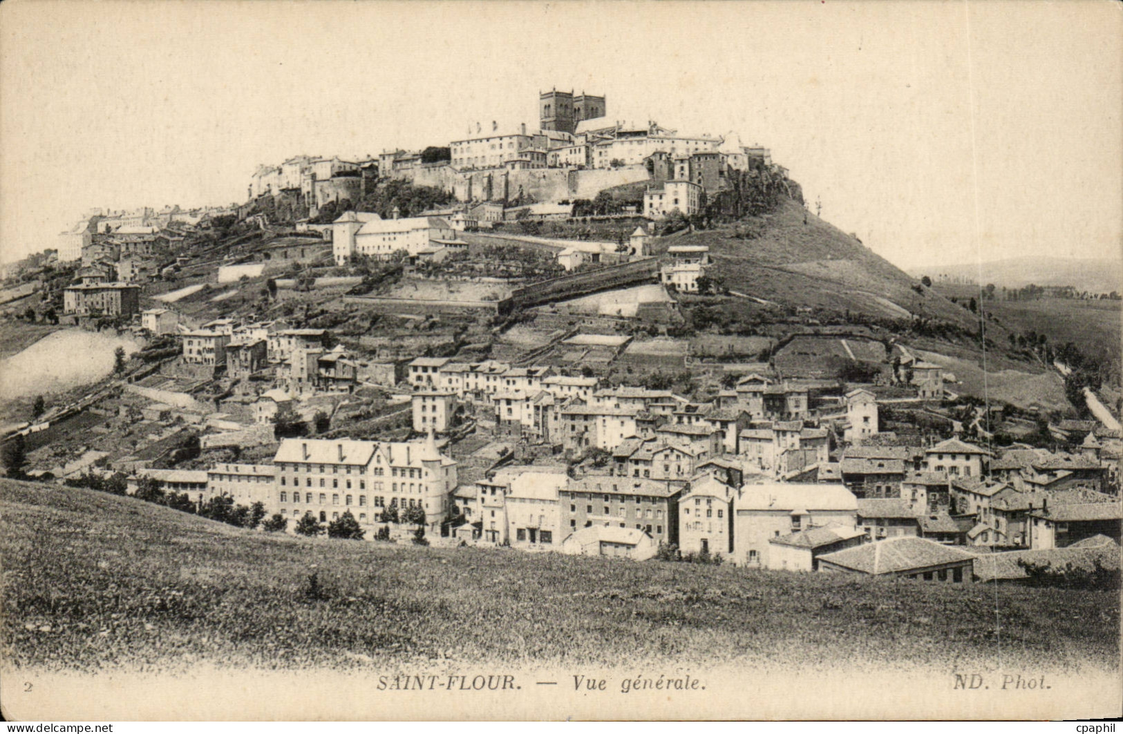 CPA Saint Flour Vue generale