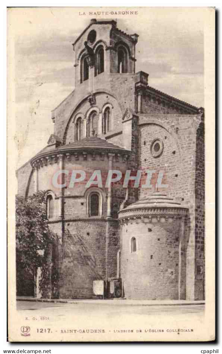 CPA Saint Gaudens L'Abside De l'eglise collegiale