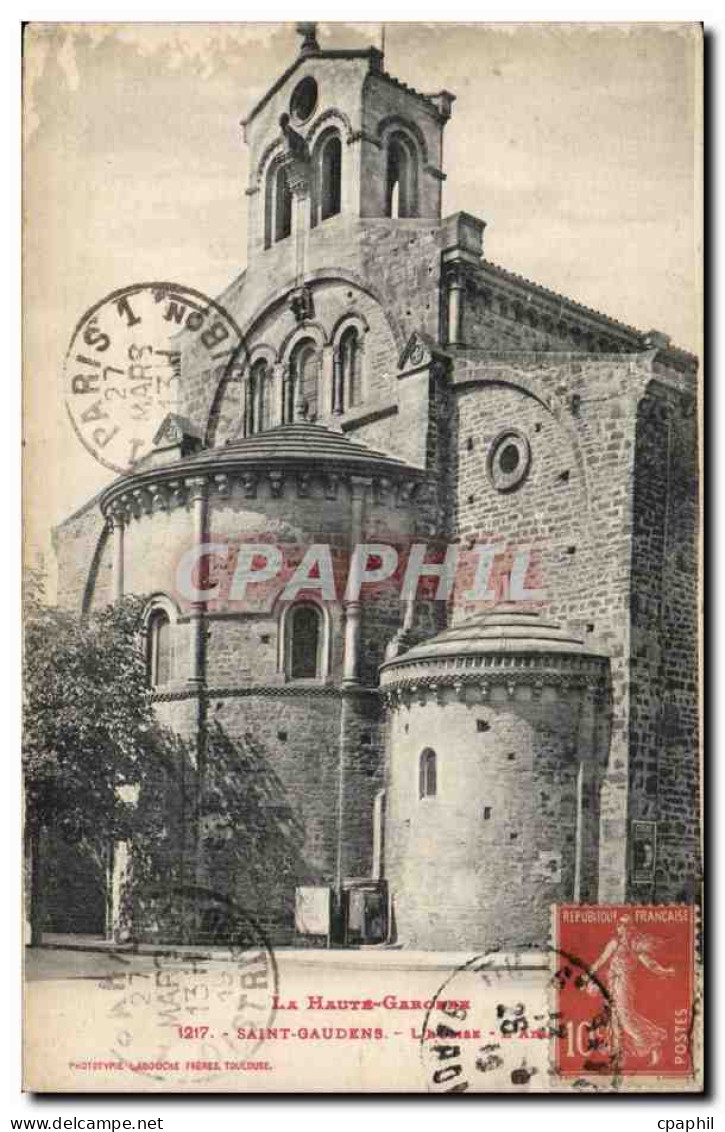 CPA Saint Gaudens L'eglise L'abside