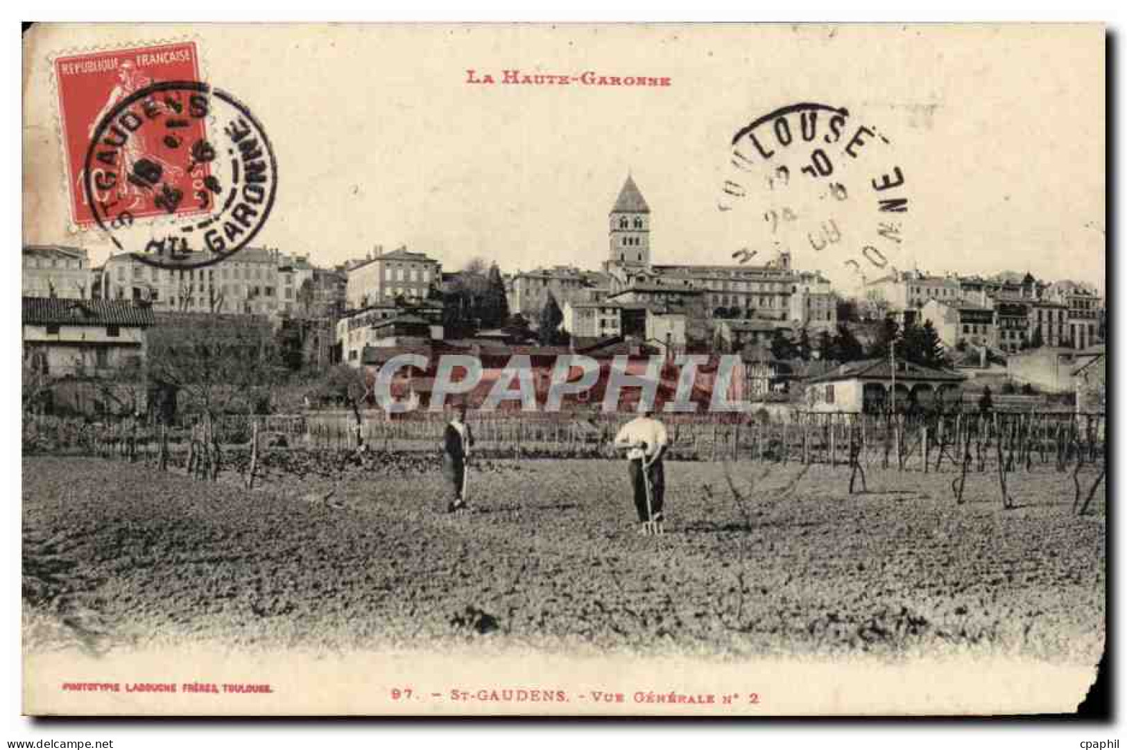 CPA Saint Gaudens Vue generale