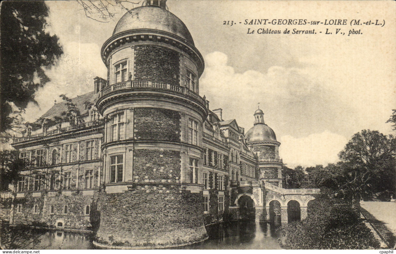 CPA Saint Georges sur Loire Le Chateau de Serrant