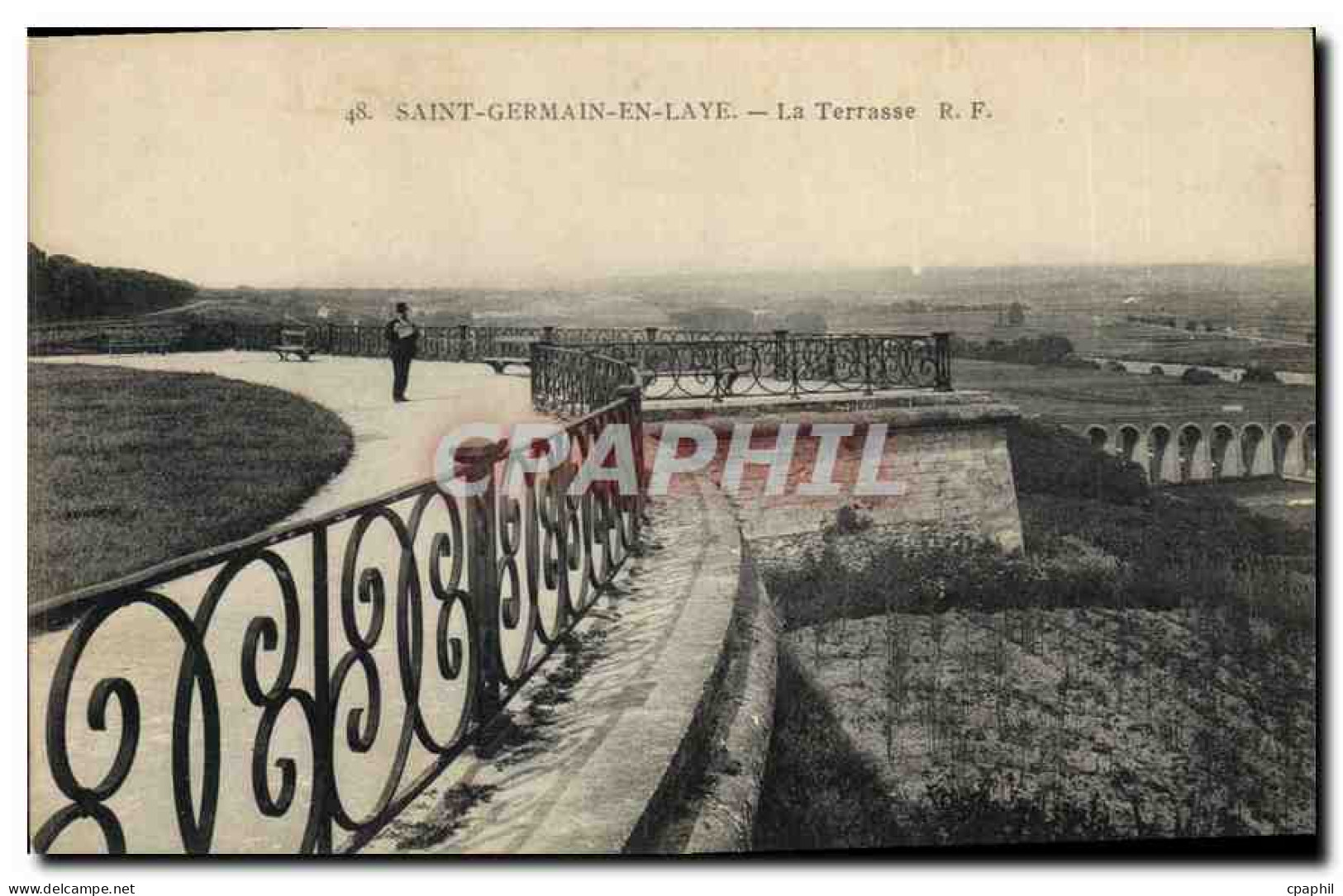 CPA Saint Germain en Laye La Terrasse