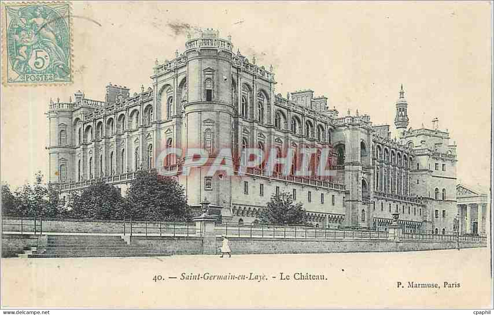 CPA Saint-Germain-en-Laye - Le Chateau