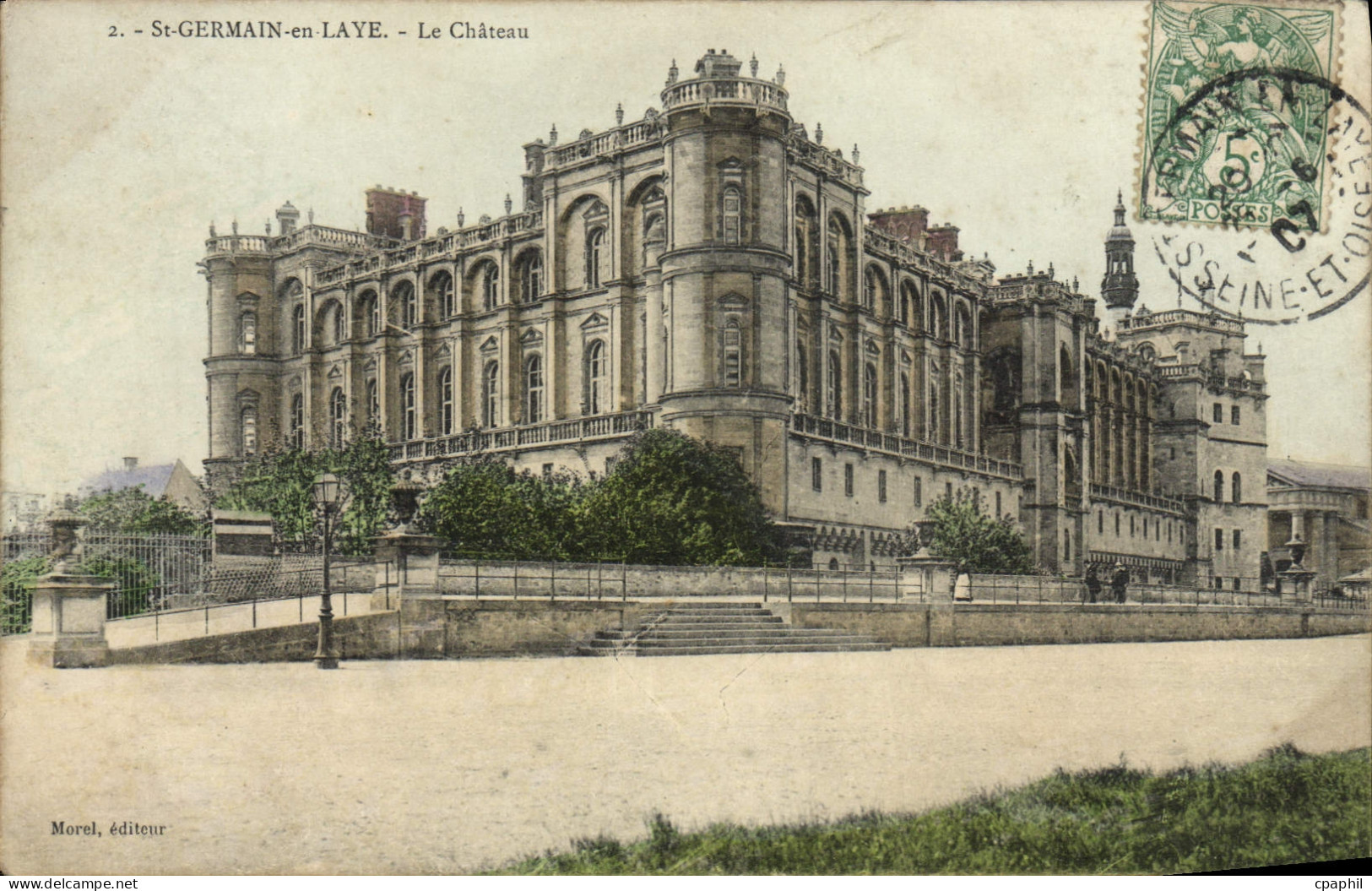 CPA Saint Germain en Laye Le chateau