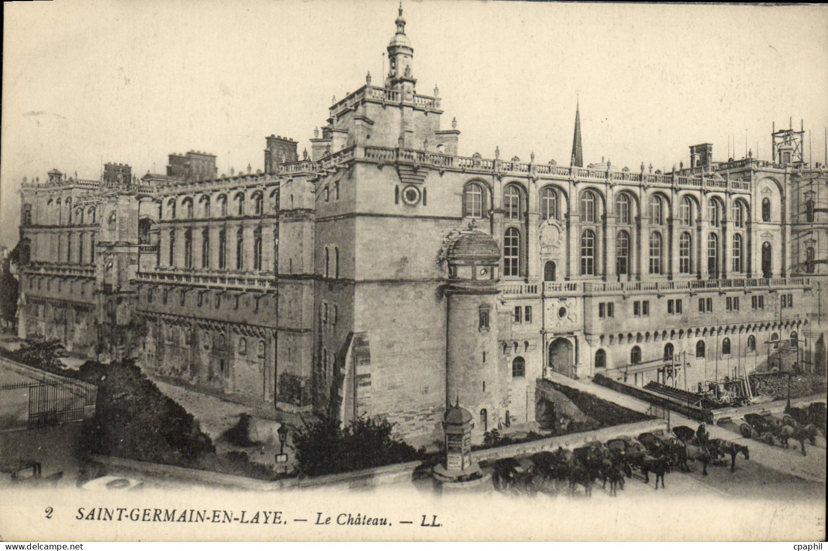 CPA Saint Germain En Laye Le Chateau