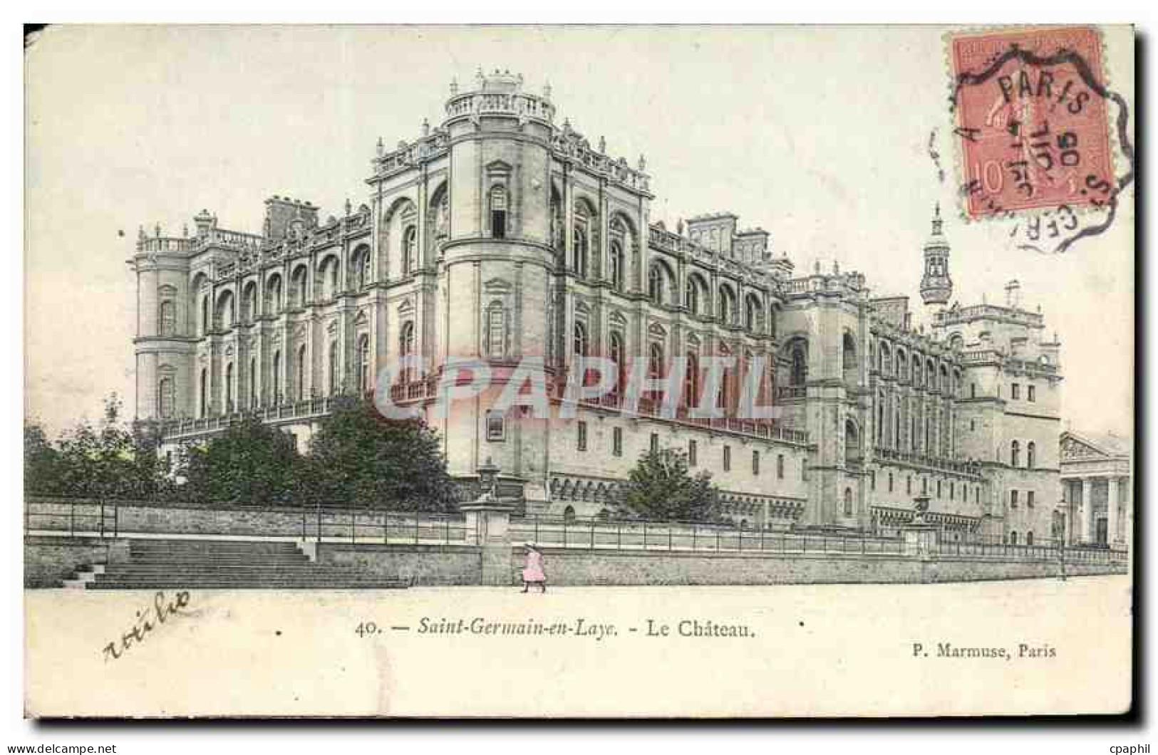 CPA Saint Germain en Laye Le Chateau