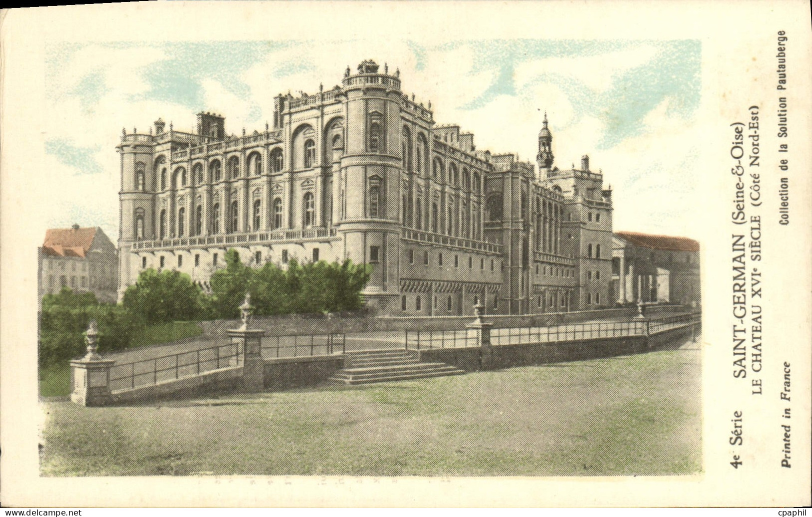 CPA Saint Germain En Laye Le chateau