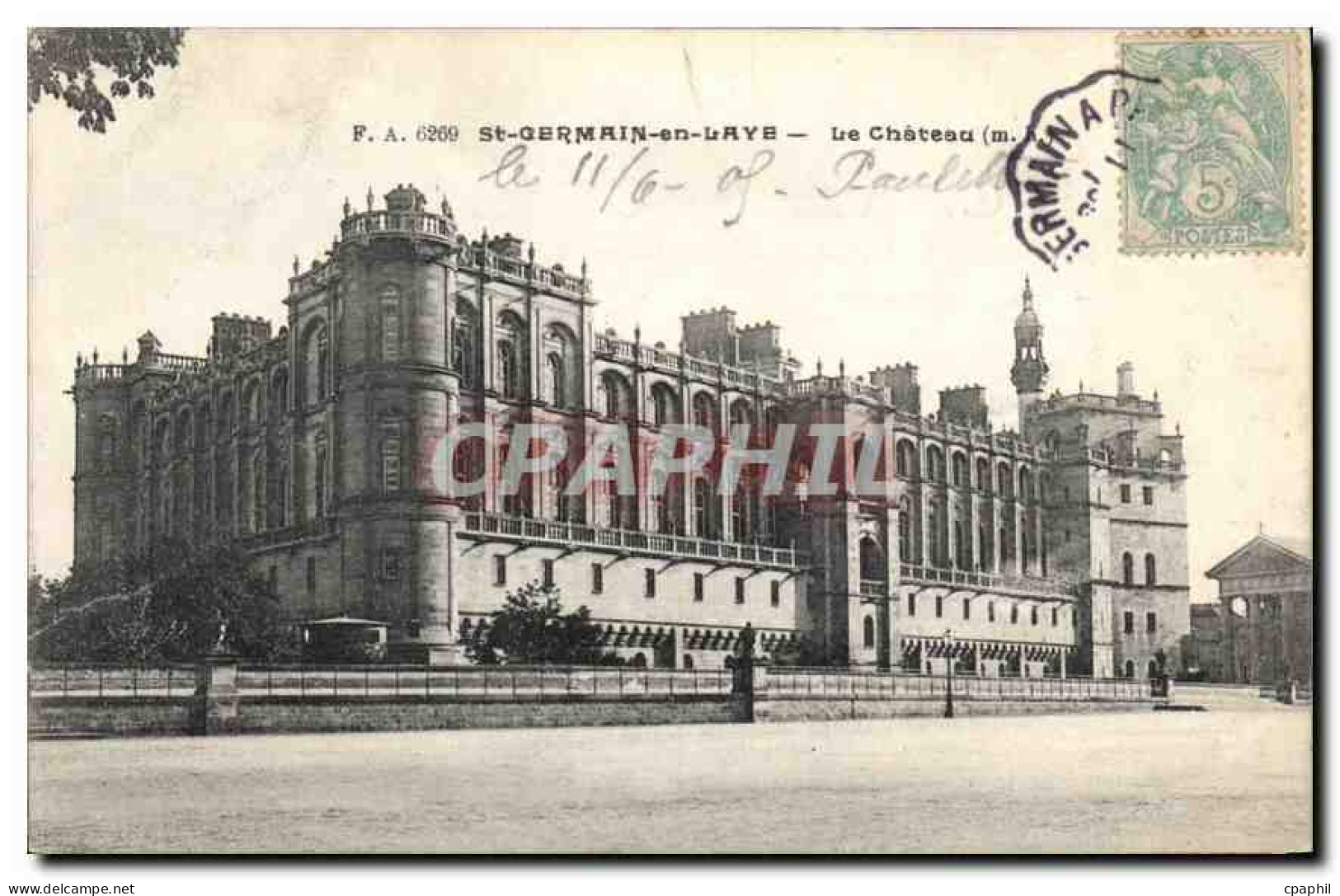 CPA Saint Germain en Laye Le Chateau