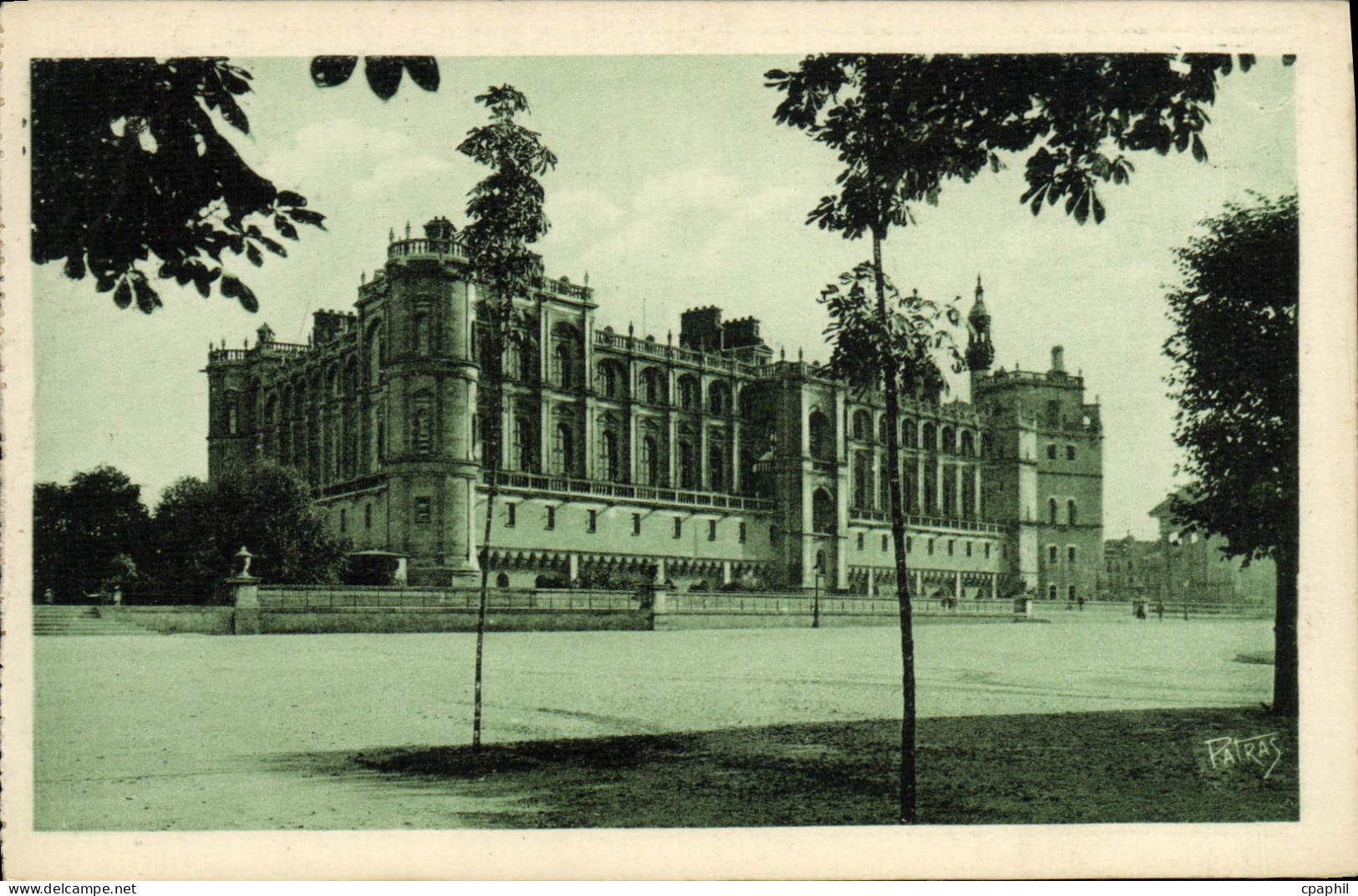 CPA Saint Germain En Laye Le chateau