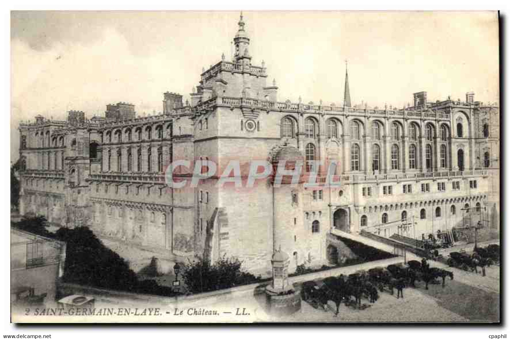 CPA Saint Germain en Laye le Chateau