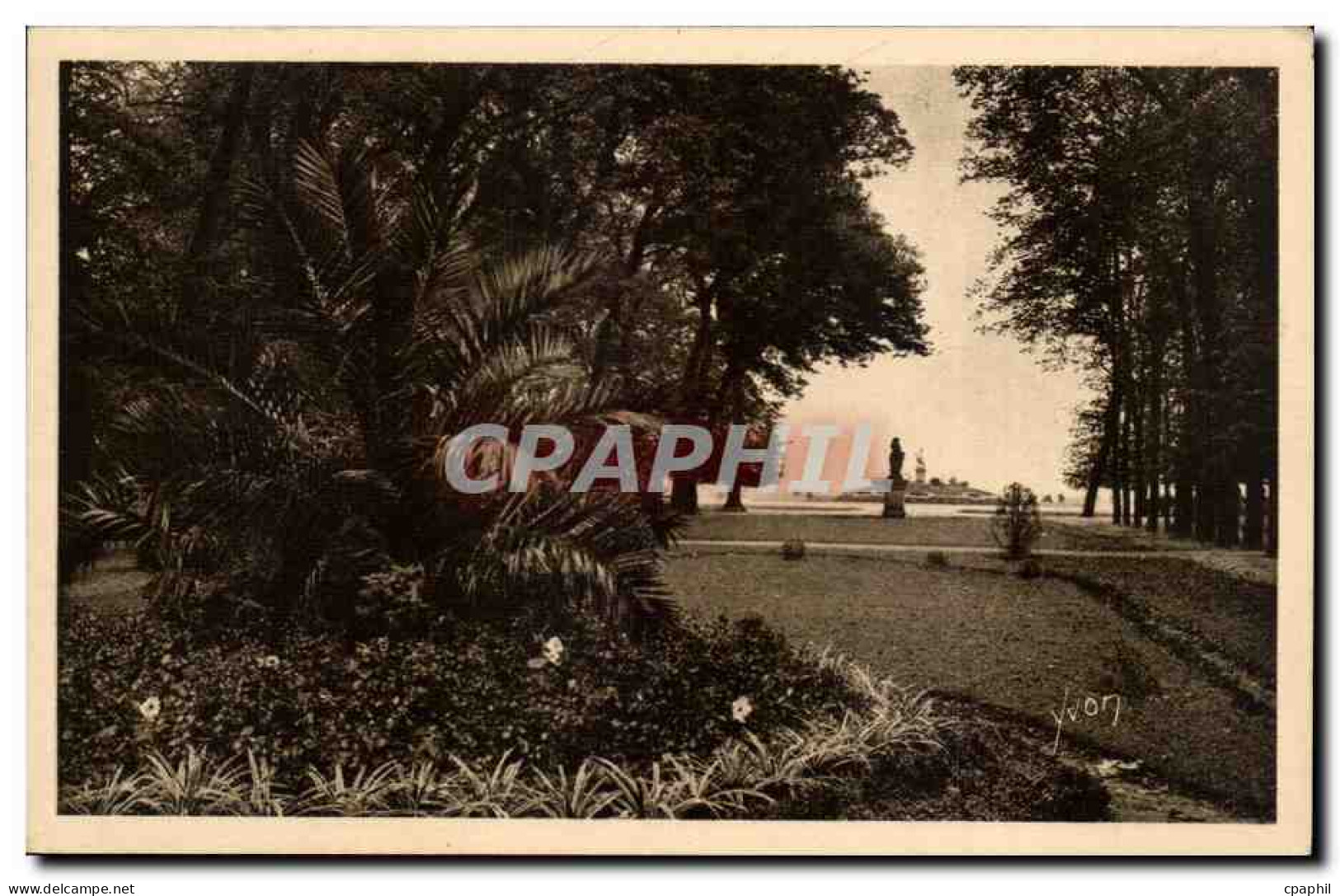 CPA Saint Germain en Laye le parc