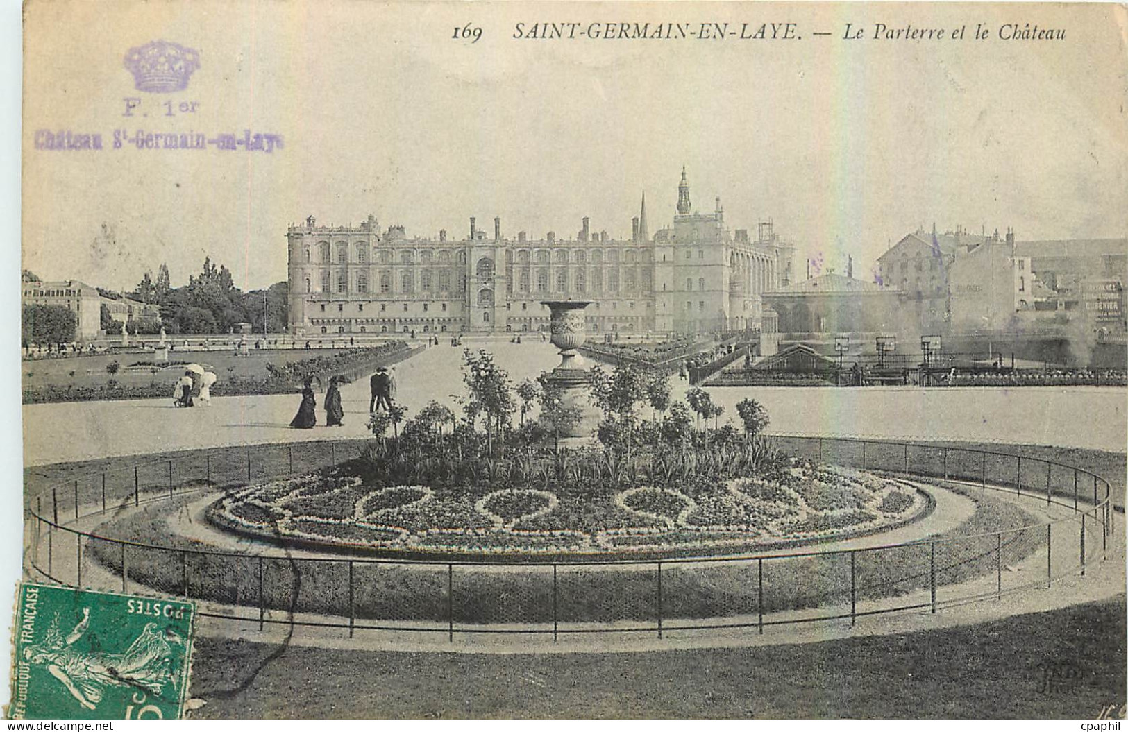 CPA Saint Germain en Laye Le Parterre et le Chateau