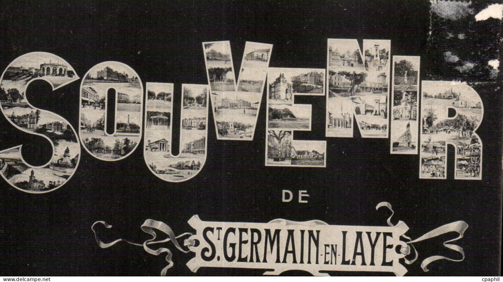 CPA Saint Germain en Laye Souvenir