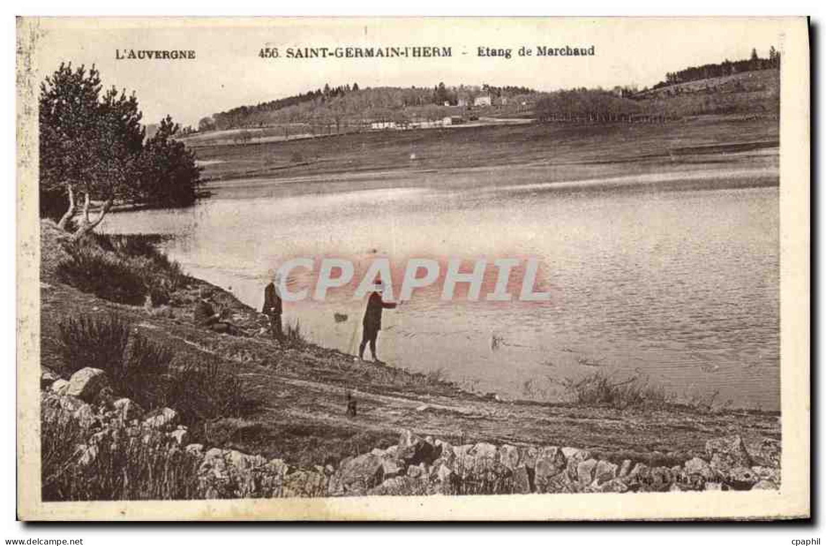 CPA Saint Germain l Herm Etang De Marchaud