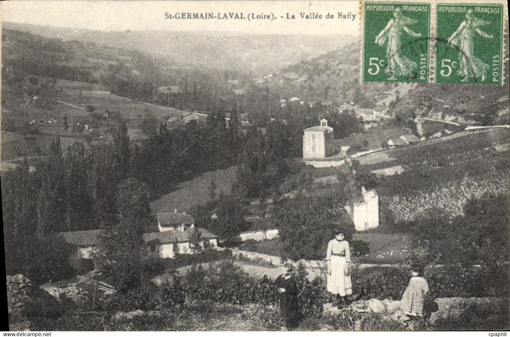 CPA Saint Germain Laval La Vallee de Baffy