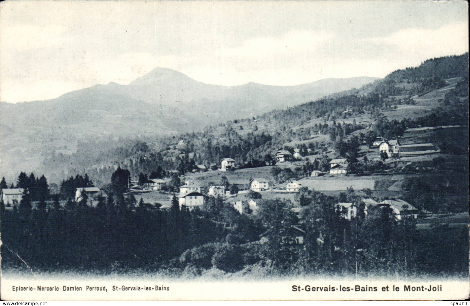 CPA Saint Gervais les Bains et le Mont Joli