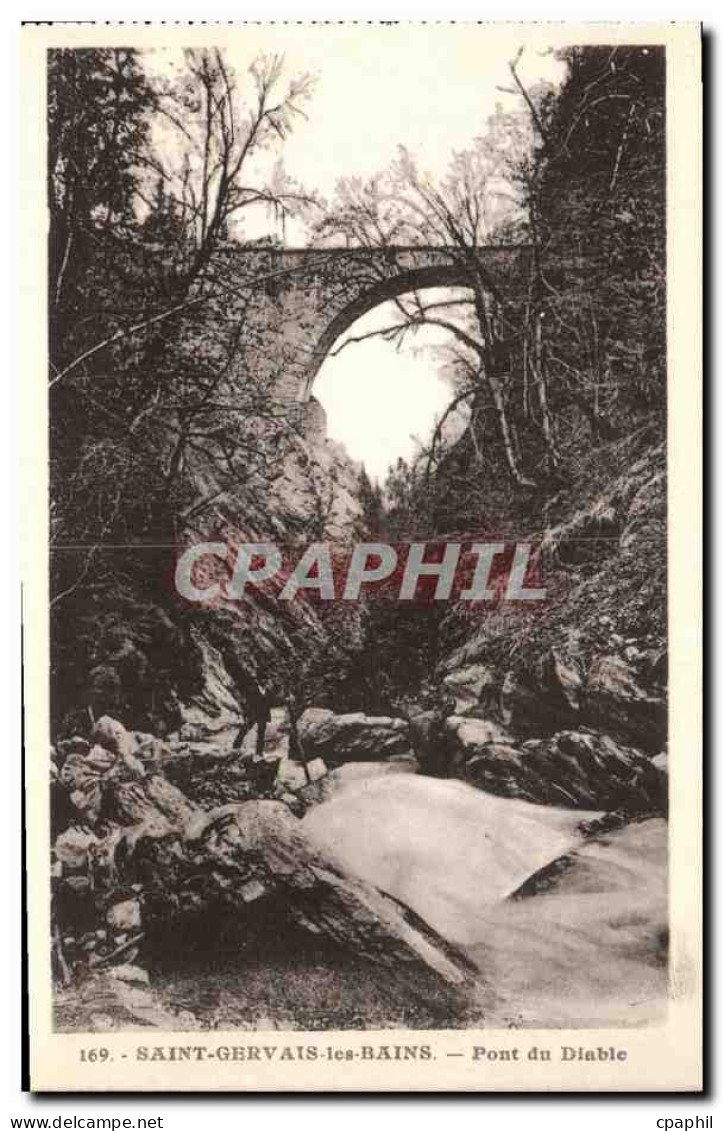 CPA Saint Gervais les Bains Pont du Diable